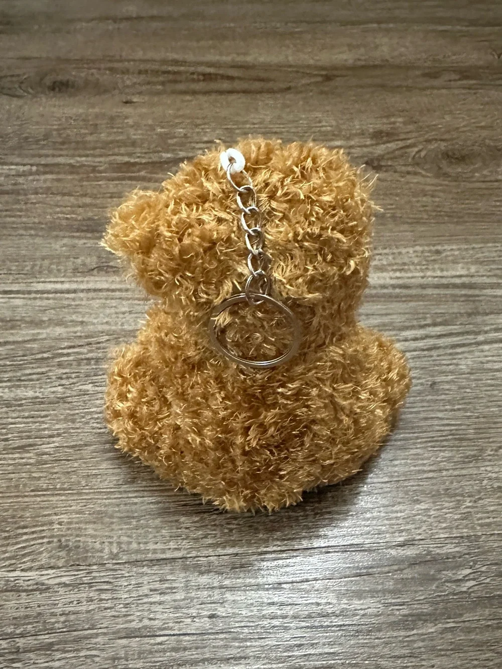 Plush Teddy Bear Keychain - Tan Kids Accessory